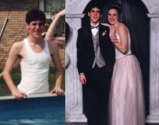 me: from poolside to prom.